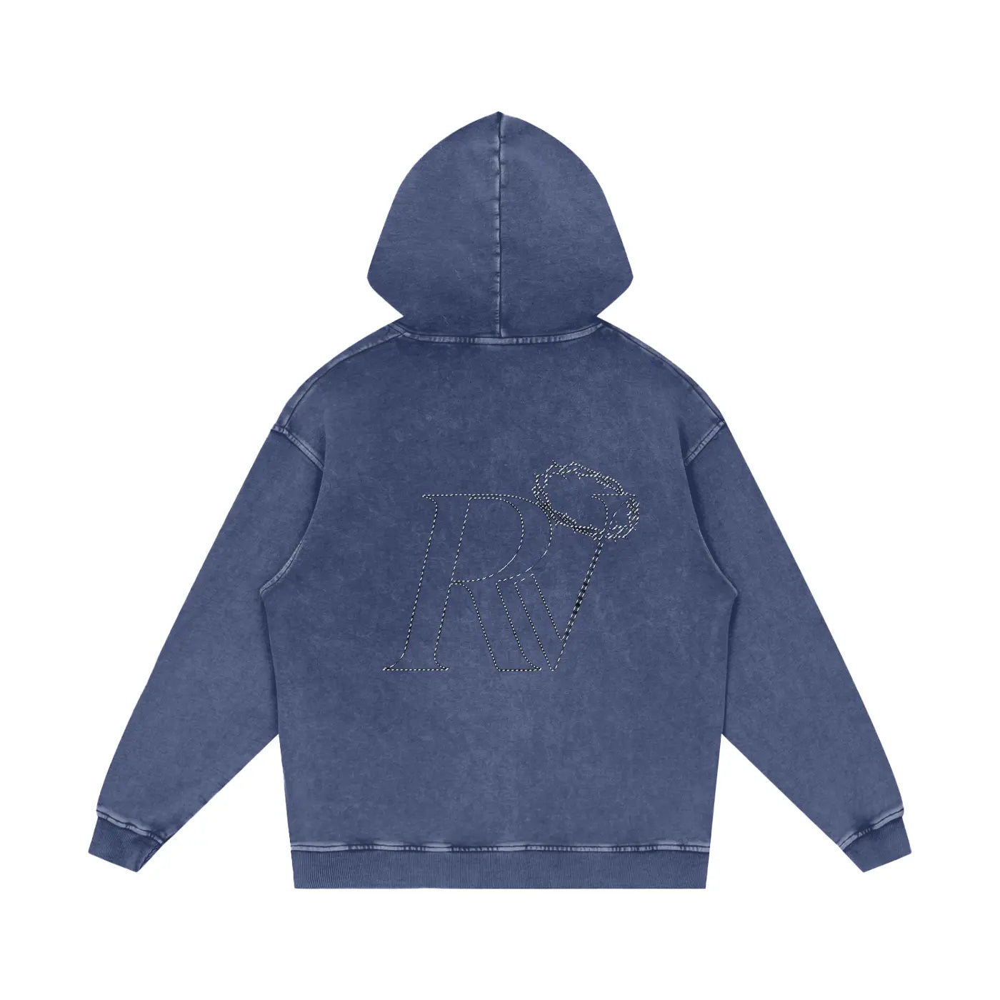 Snow Washed Loose Cotton Hoodie ODMPOD