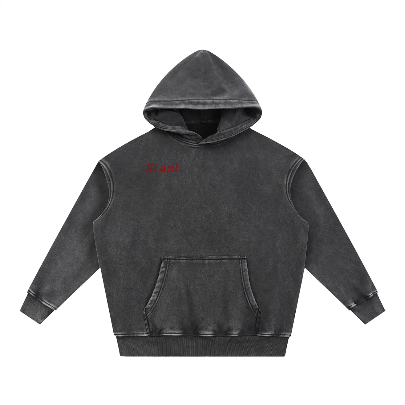 Snow Wash Fleece Oversize Hoodie ODMPOD