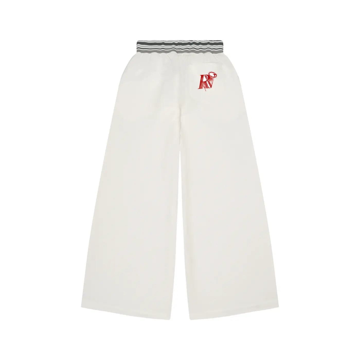 Striped Waist Wide Leg Pants ODMPOD