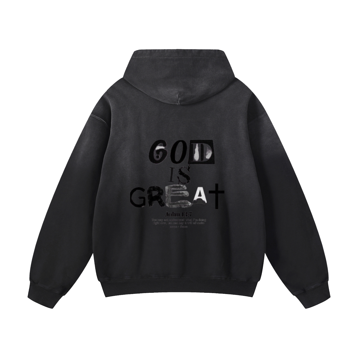 Heavyweight Sunfade Oversized Hoodie ODMPOD