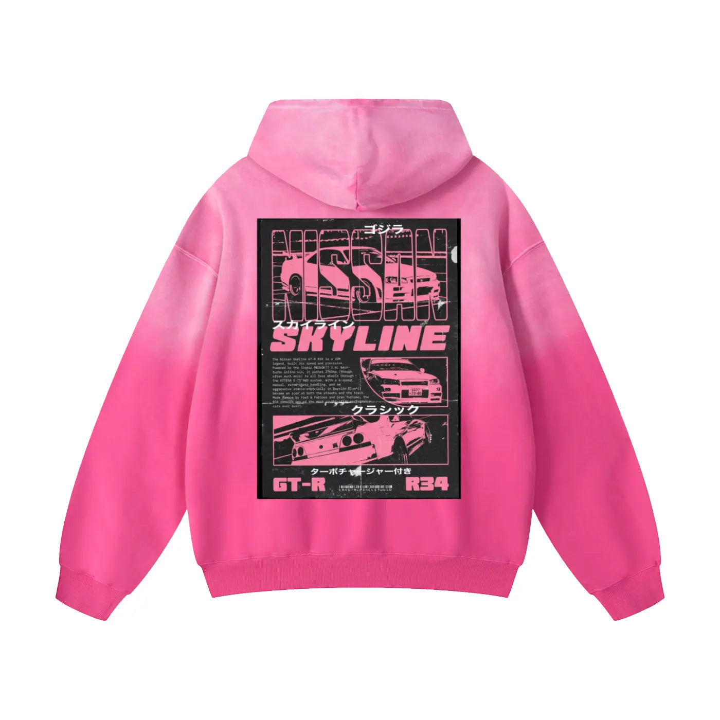 Heavyweight Sunfade Oversized Hoodie ODMPOD