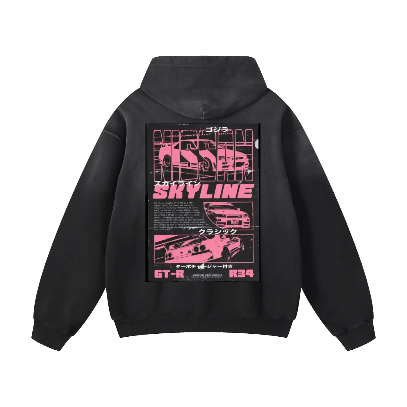 Heavyweight Sunfade Oversized Hoodie ODMPOD