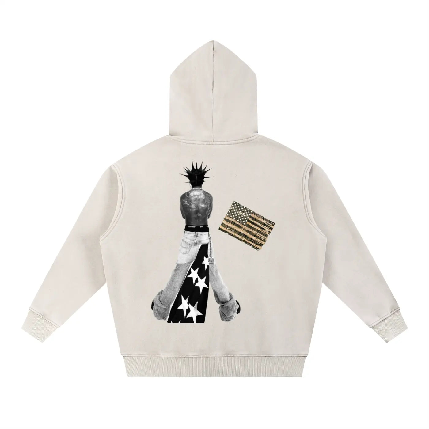 Snow Wash Fleece Oversize Hoodie ODMPOD