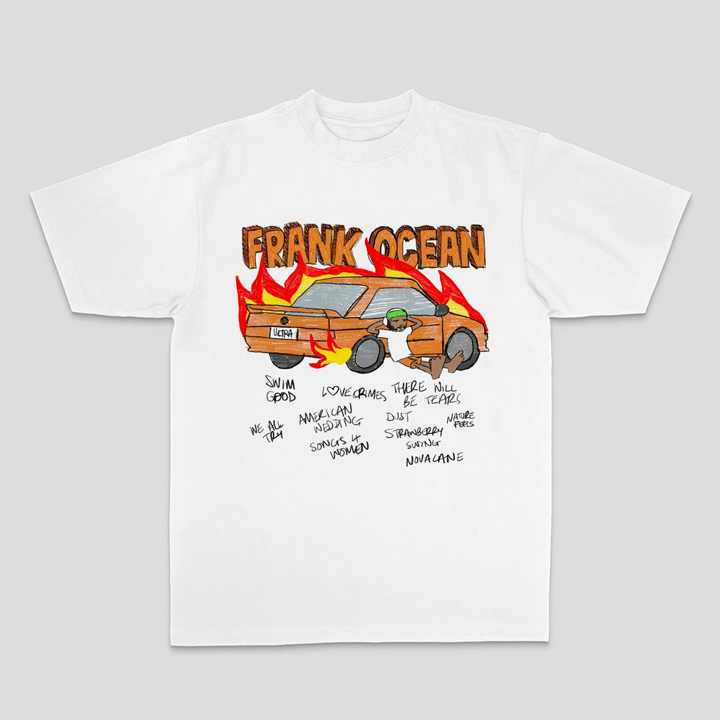 Frank Ocean Harajuku Cotton Graphic T-Shirt Revra