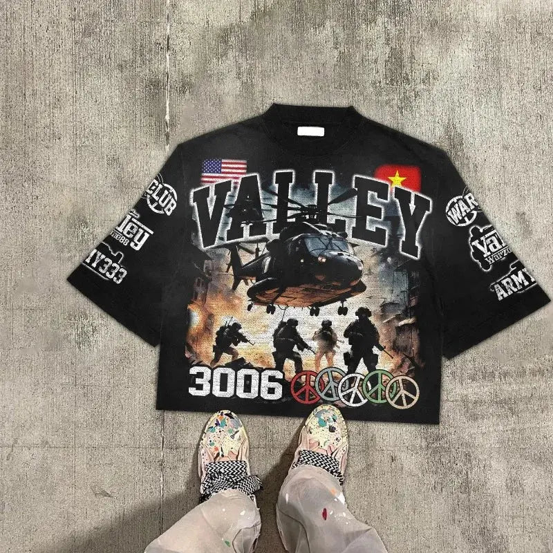 Special Forces Print T-Shirt Revra