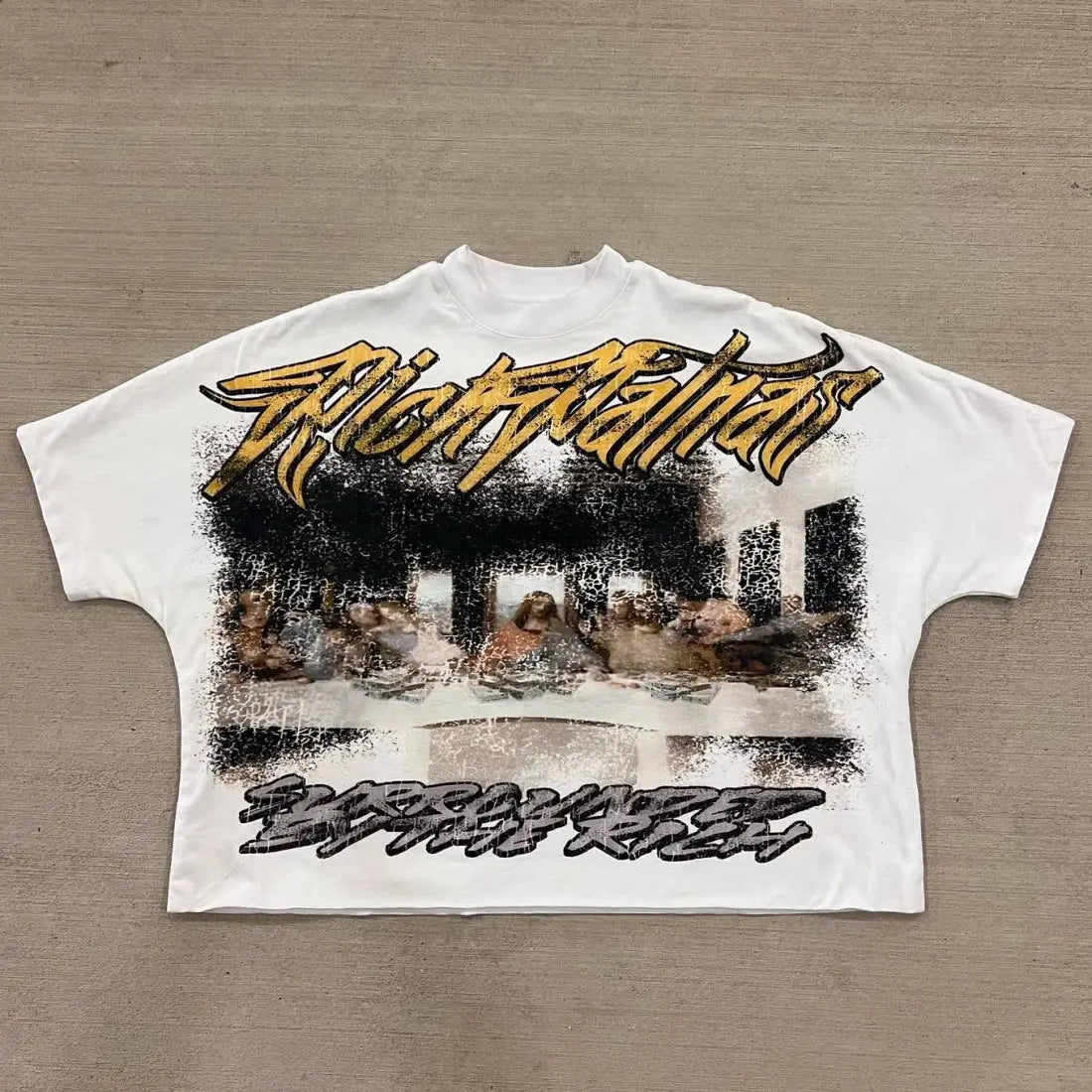 Vintage Graphic Oversized Tee Revra