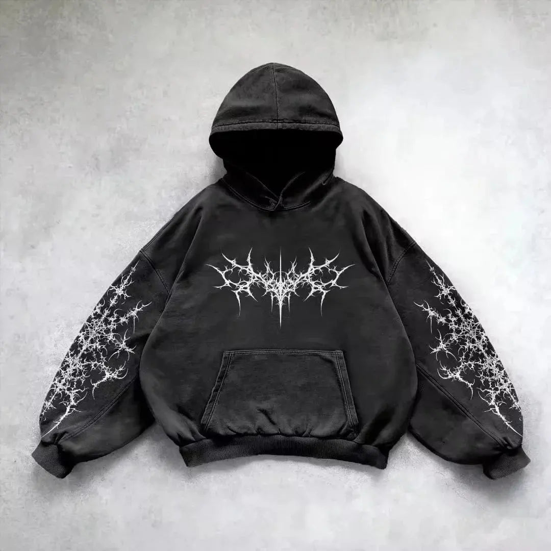 REVRA Retro Gothic Hoodie Revra