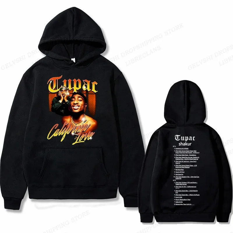 Tupac Graphic Hoodie - Revra