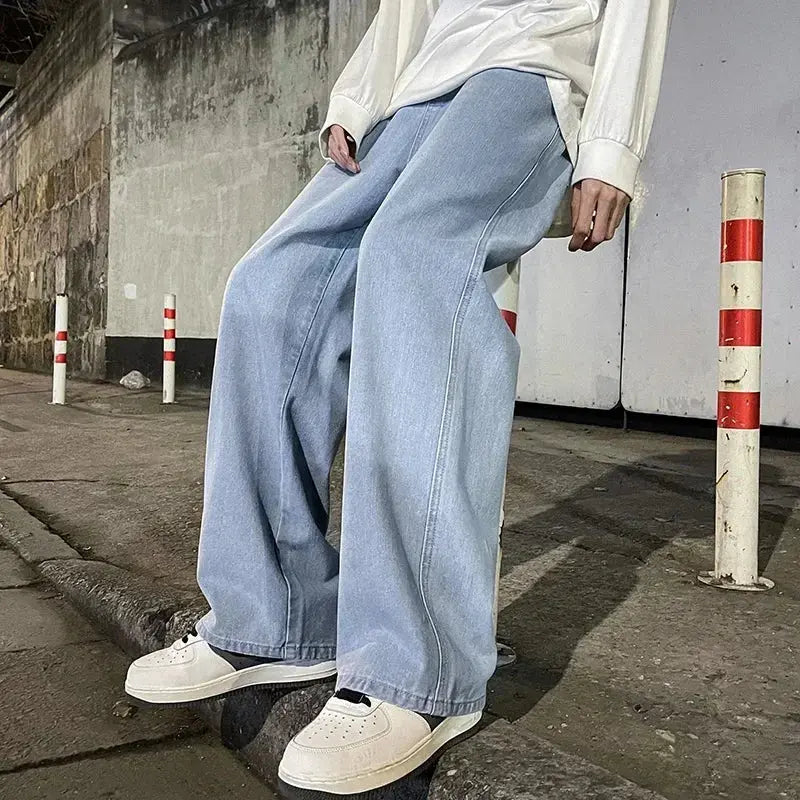 Korean Loose Baggy Jeans Revra