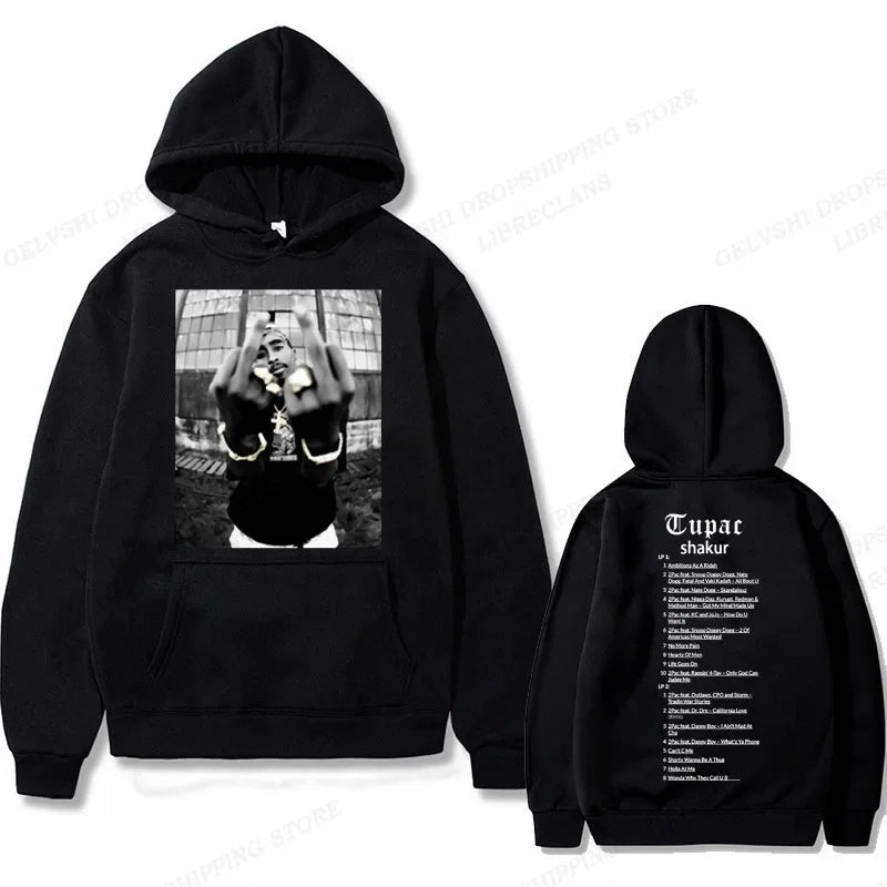 Tupac Graphic Hoodie - Revra