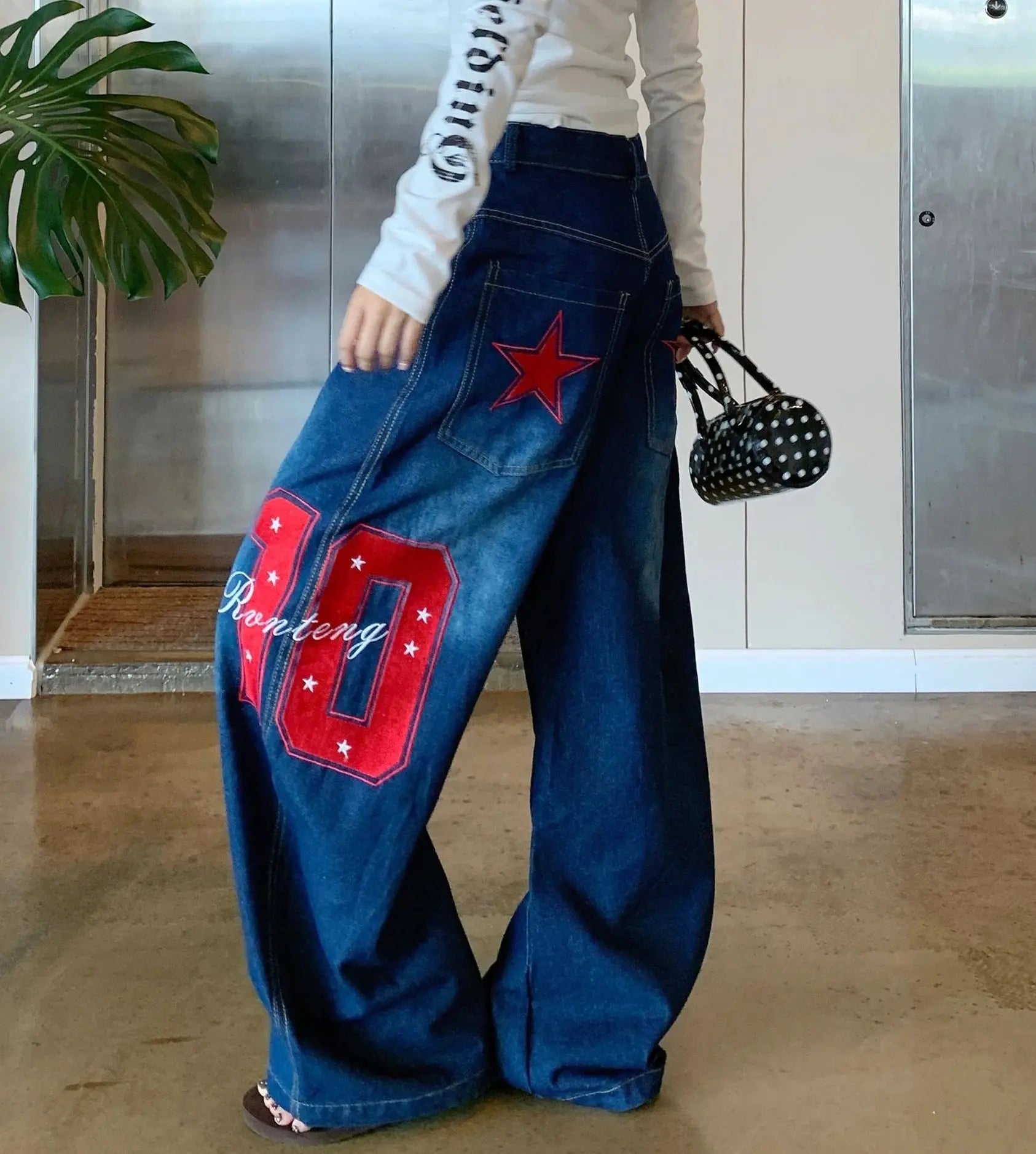 REVRA Wide-Leg Jeans Revra