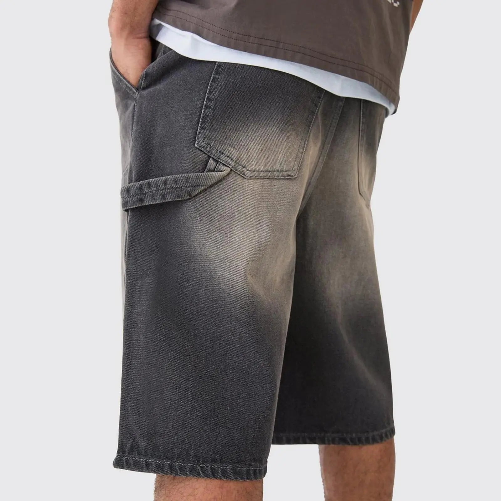 Baggy Loose Denim Jorts Revra