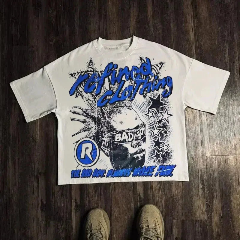 Vintage Graphic Oversized Tee Revra