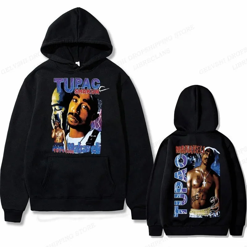 Tupac Graphic Hoodie - Revra