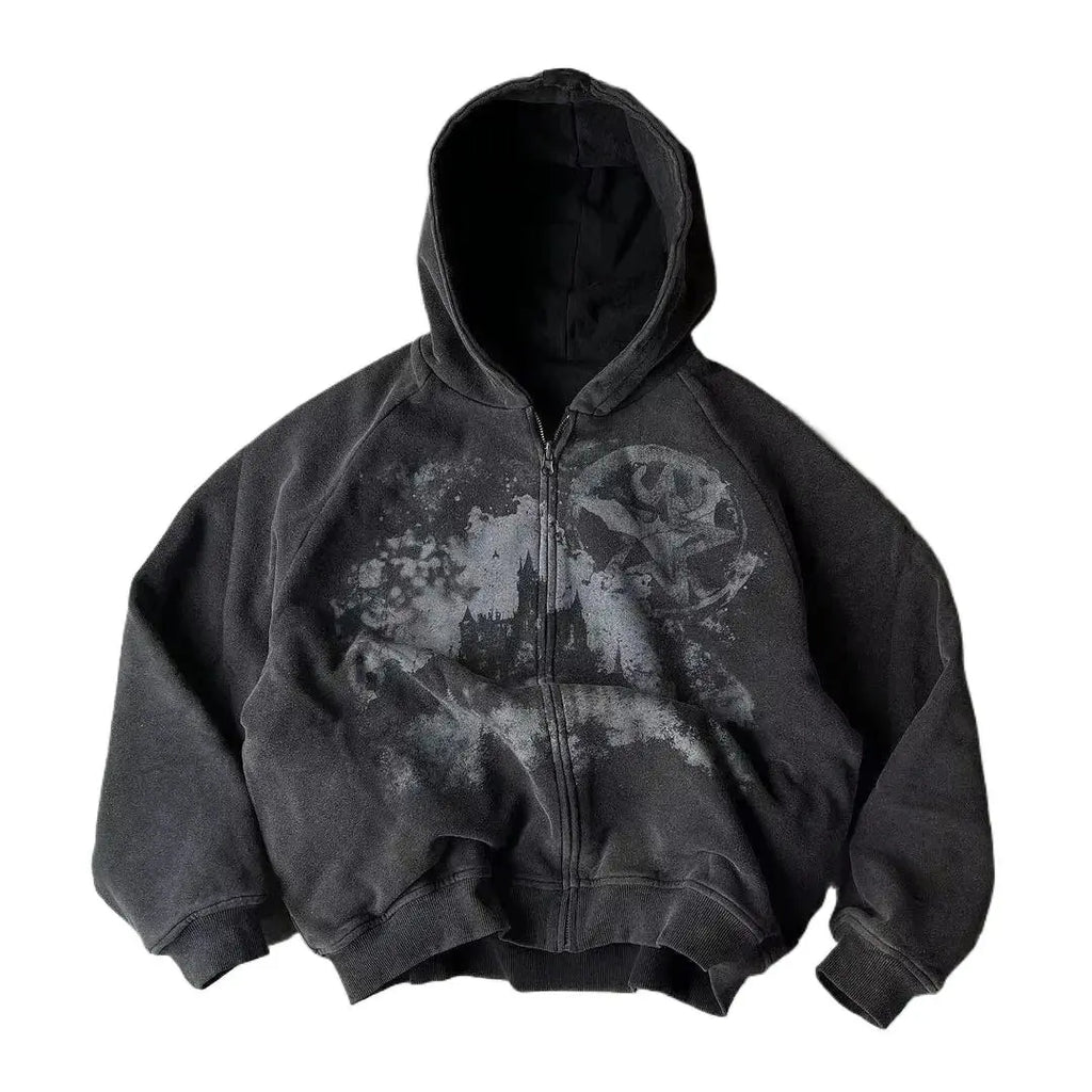 REVRA Angel Zipper Hoodie Revra