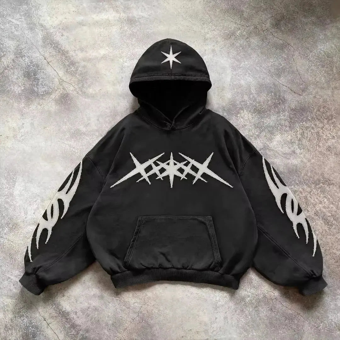REVRA Retro Gothic Hoodie Revra