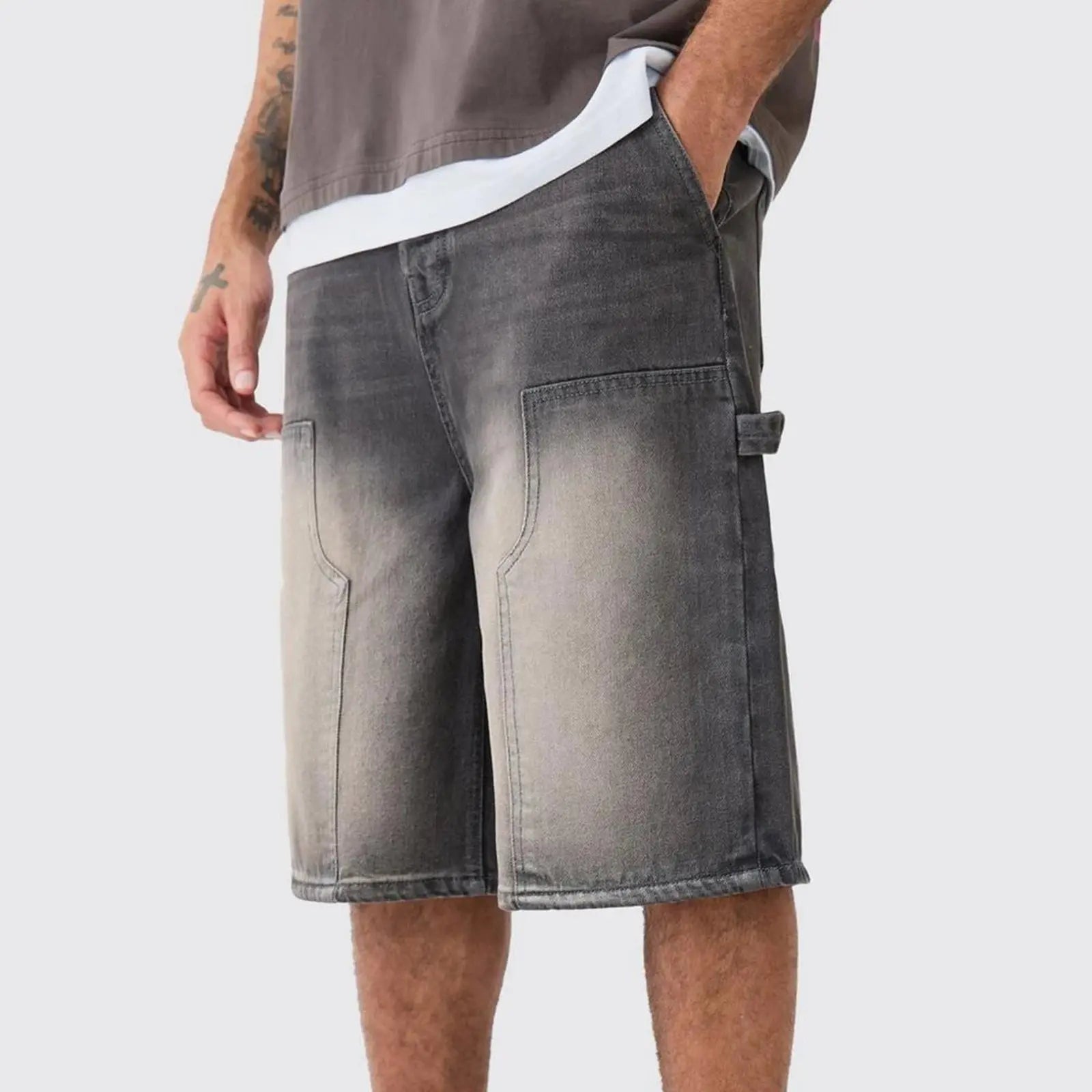 Baggy Loose Denim Jorts Revra