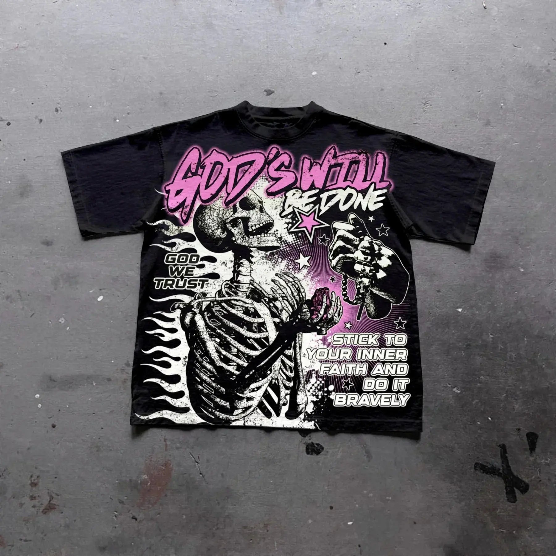 Vintage Graphic Oversized Tee Revra