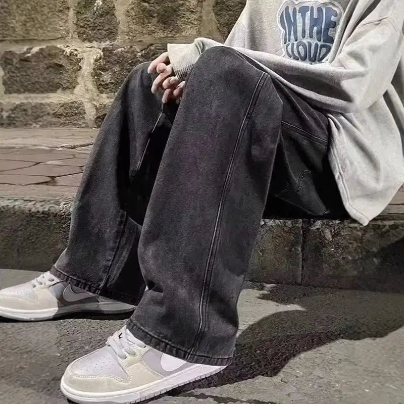 Korean Loose Baggy Jeans Revra