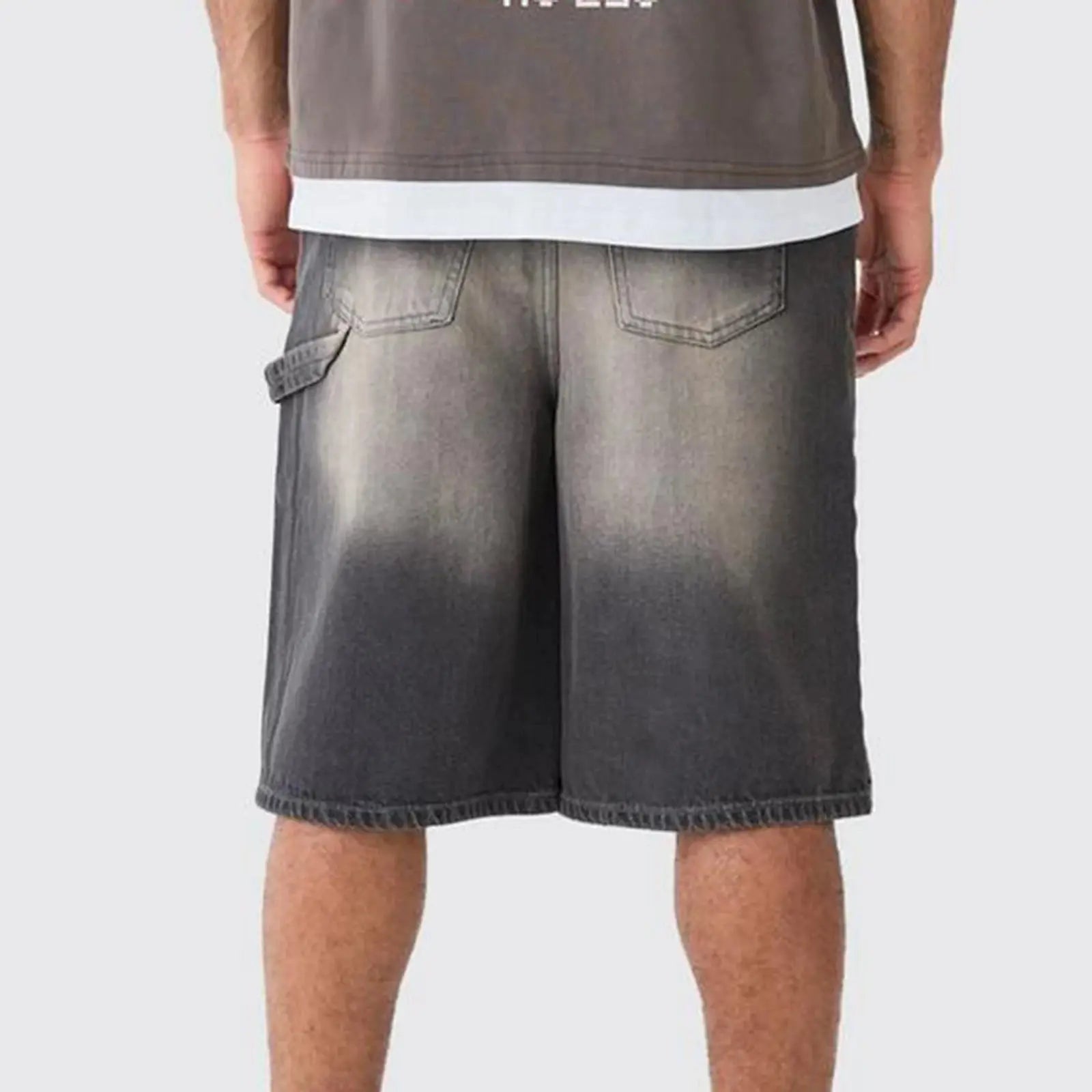 Baggy Loose Denim Jorts Revra