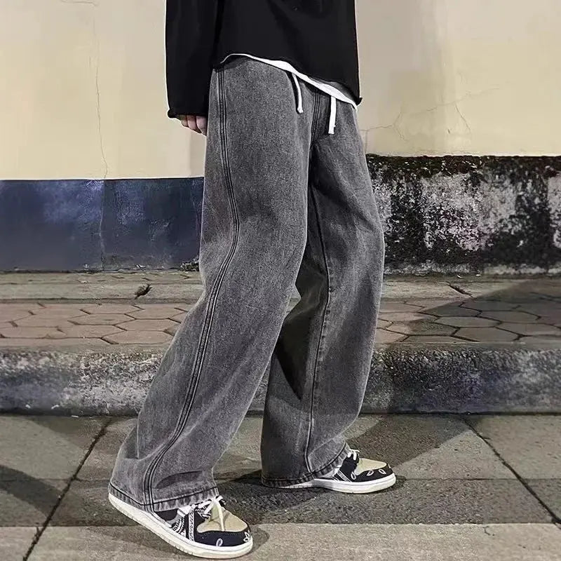 Korean Loose Baggy Jeans Revra