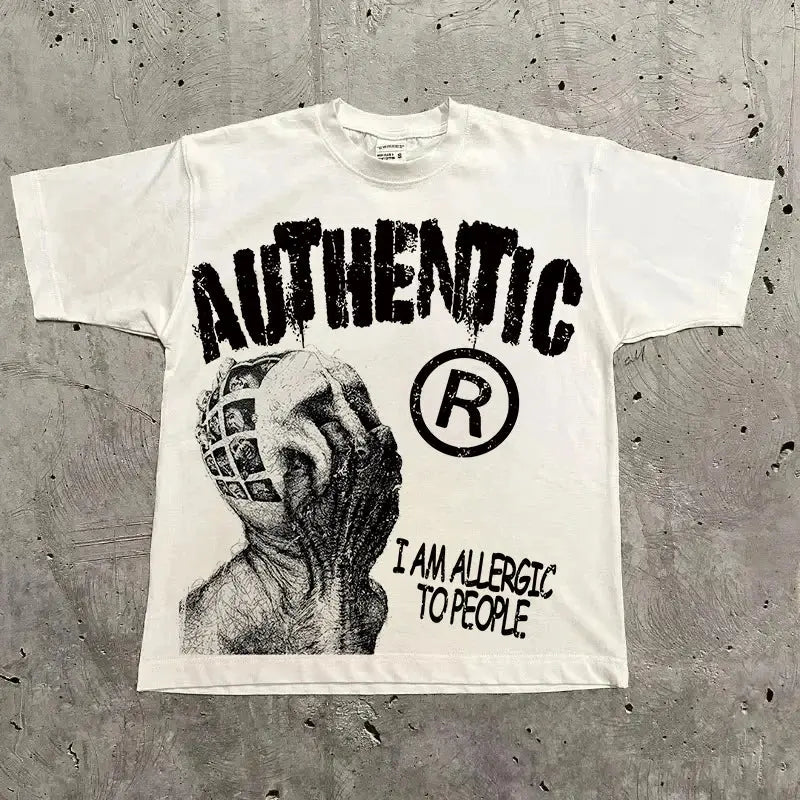 Vintage Graphic Oversized Tee Revra