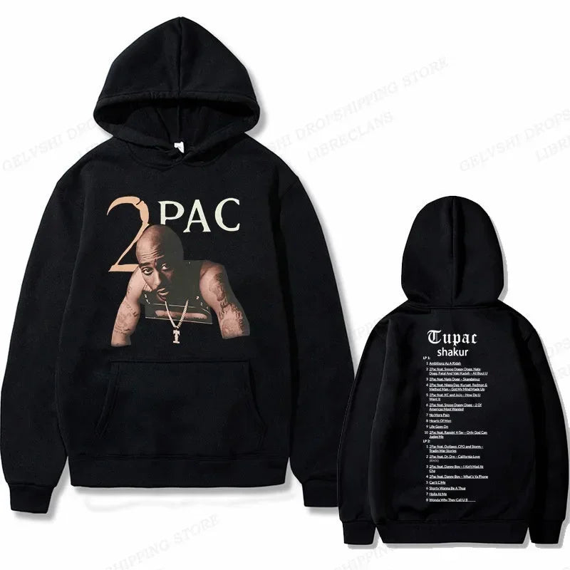 Tupac Graphic Hoodie - Revra