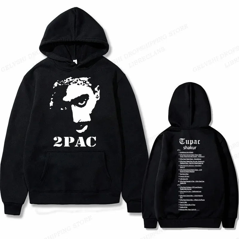 Tupac Graphic Hoodie - Revra