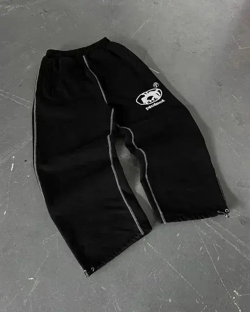 Sweatpants Y2K Letter Revra