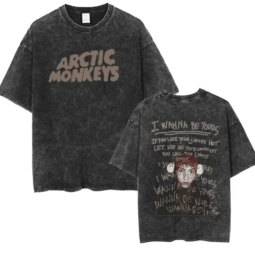 Arctic Monkeys Retro Rock Graphic Tee Revra