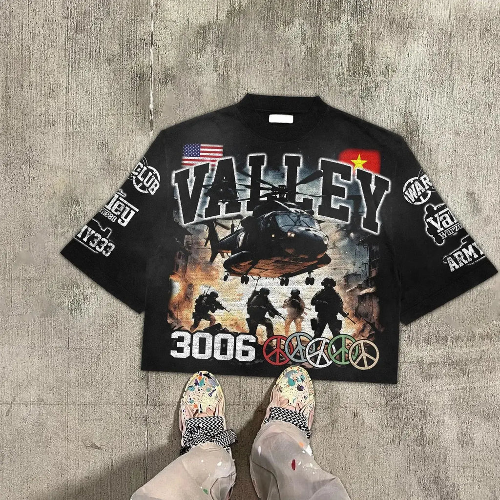 Special Forces Print T-Shirt Revra