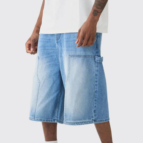 Baggy Loose Denim Jorts Revra