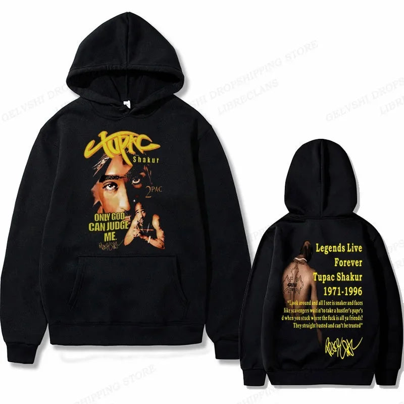 Tupac Graphic Hoodie - Revra
