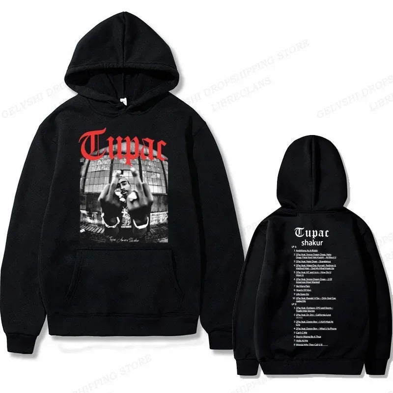 Tupac Graphic Hoodie - Revra