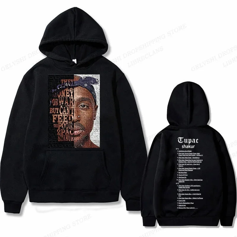 Tupac Graphic Hoodie - Revra