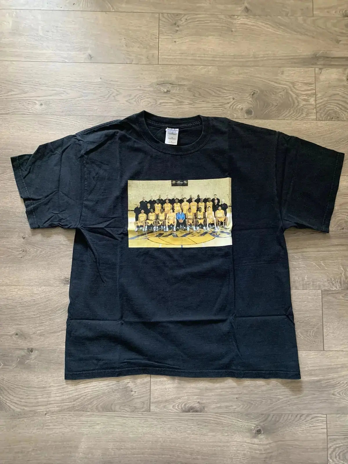 Gothic Harajuku Newspaper Print Tee Revra