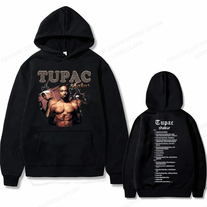 Tupac Graphic Hoodie - Revra