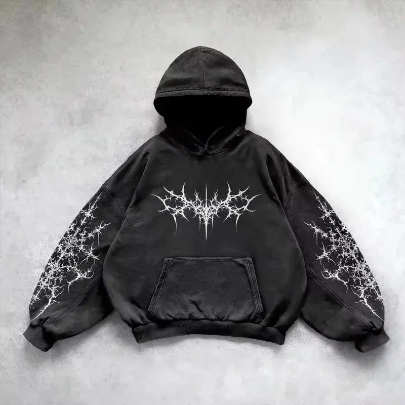 REVRA Retro Gothic Hoodie Revra
