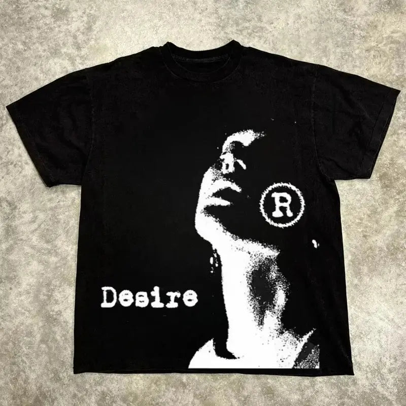 Vintage Graphic Oversized Tee Revra